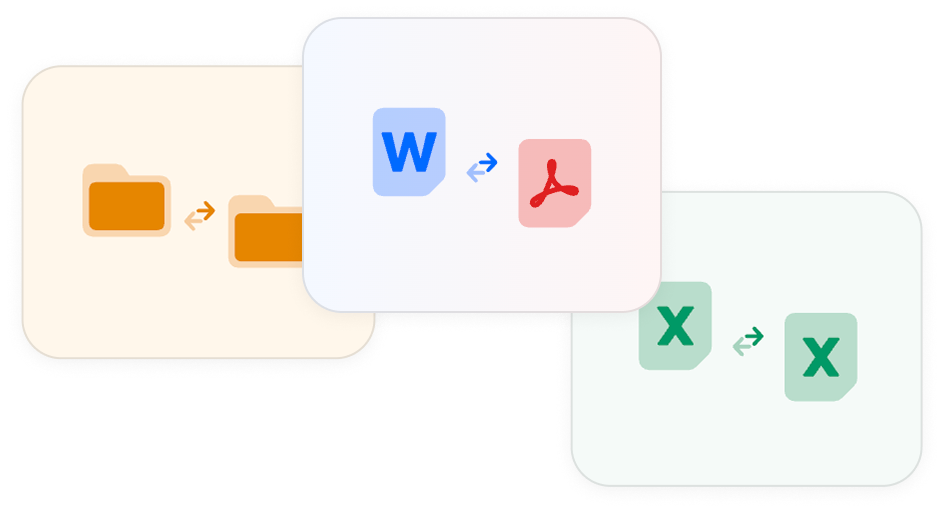 다양한 파일 형식 지원